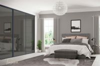 click to see larger image of fully fitted made to measure sliding door robe from only £1300!!
Our Classic 2 mirror door robe made to measure and fitted by us with soft-close doors and a 10 year guarantee FROM ONLY £1300!! (Prices vary according to your exact specification and sizes. Please call with sizes for your own price)